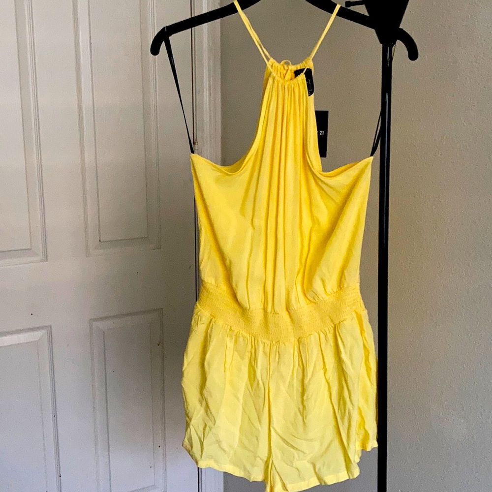 Yellow romper